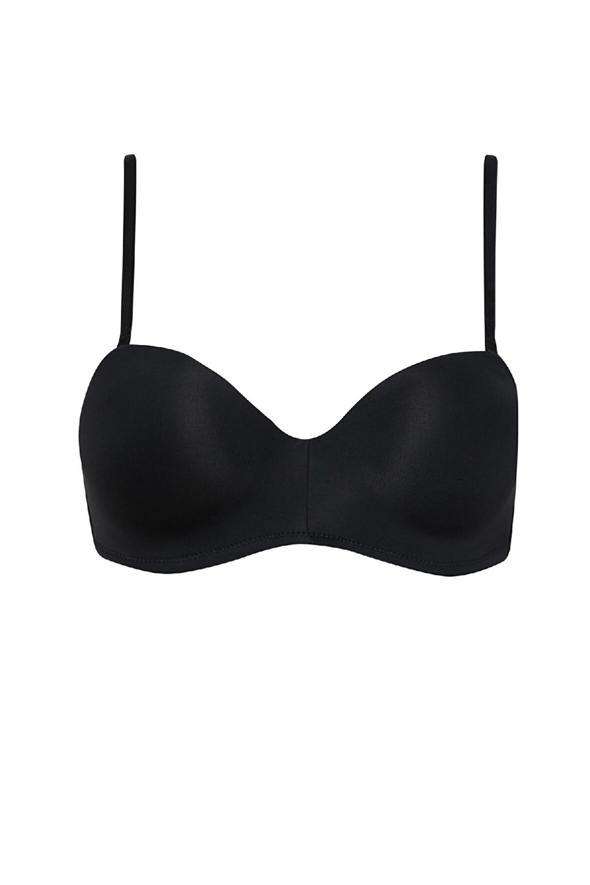 DeFacto Fall in Love Boş Kap Toparlayıcı Dolgusuz Straplez Basic Düz Bra Y3730AZ24AUBK81