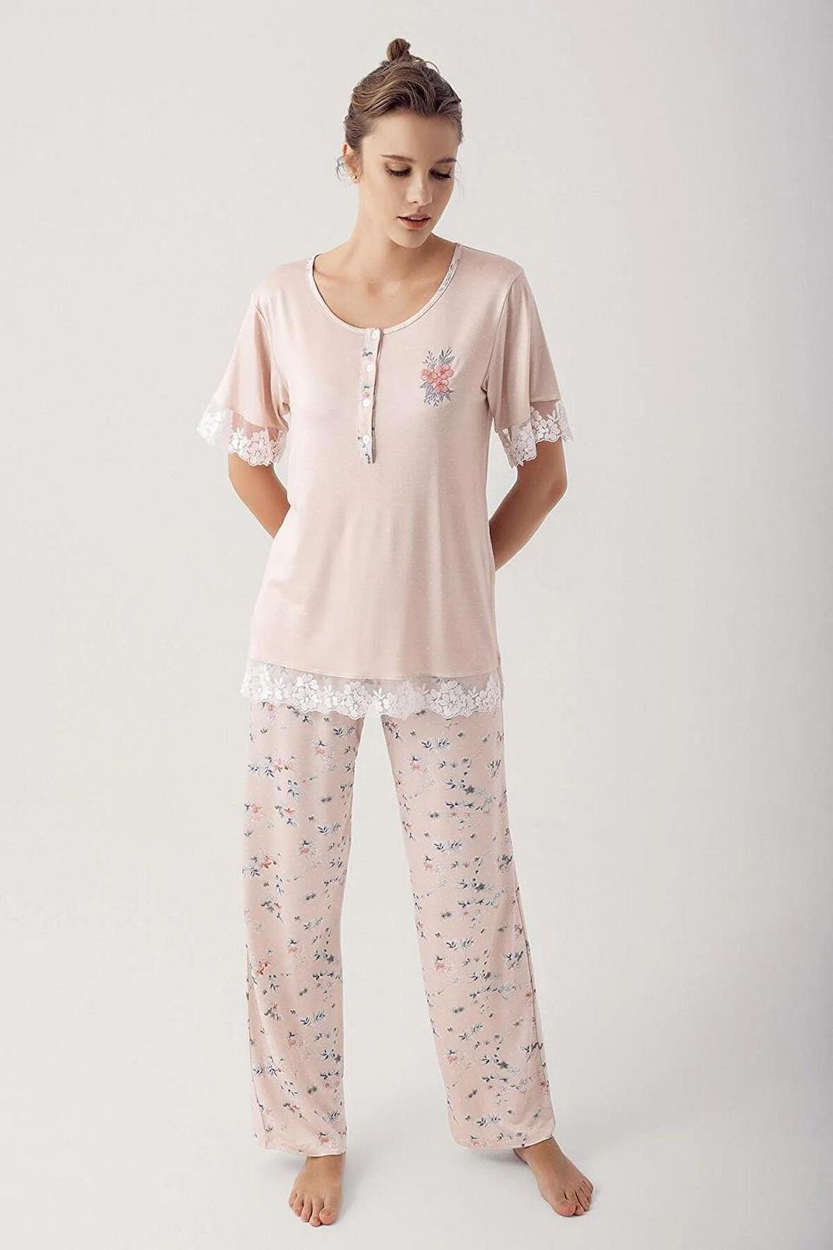 ARTIŞ 14305 3LÜ PİJAMA TAKIMI