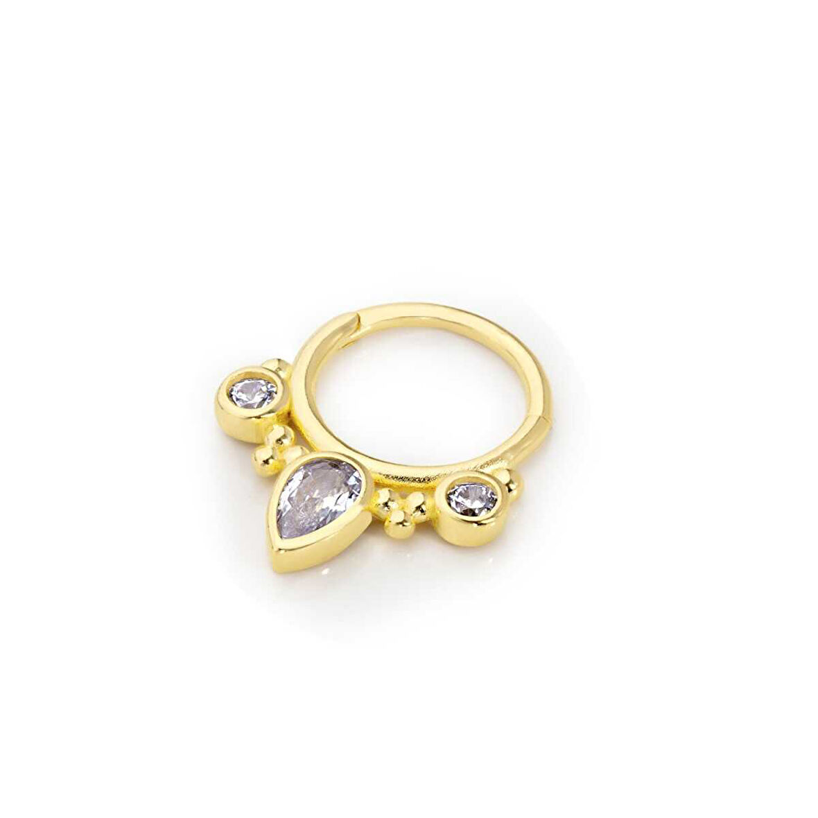 Beyaz Stella Helix Piercing