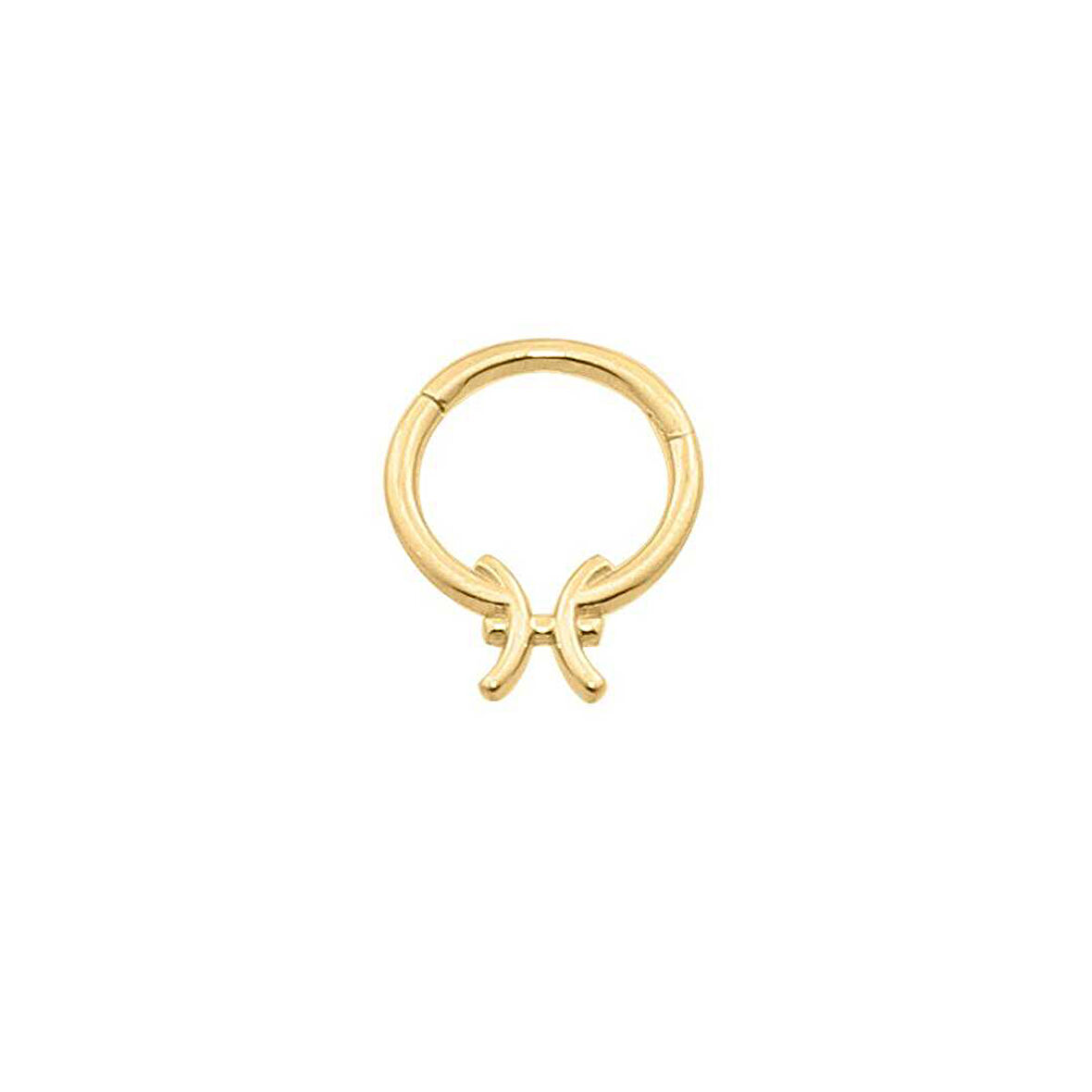 Balık Burcu Halka Helix Piercing
