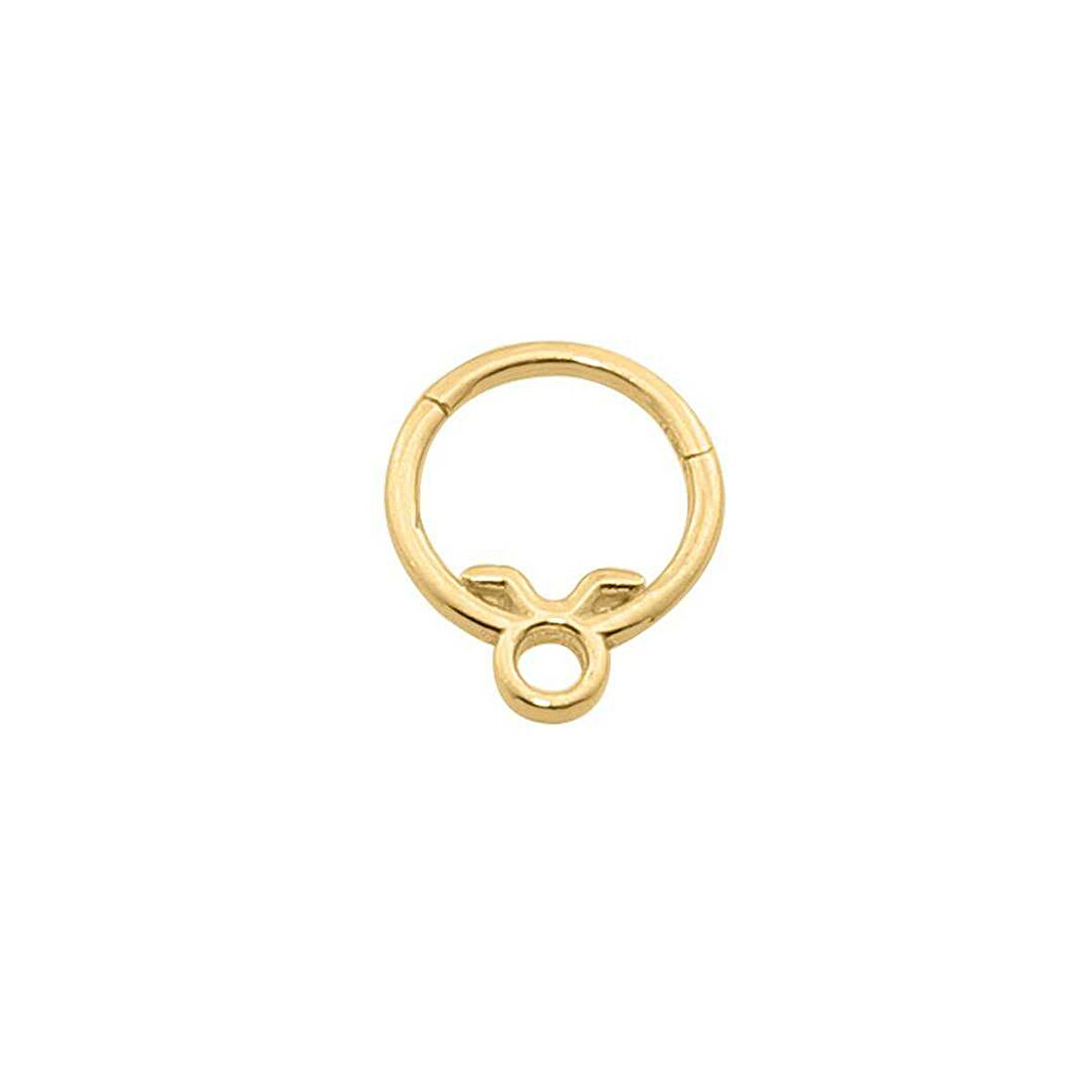 Boğa Burcu Halka Helix Piercing