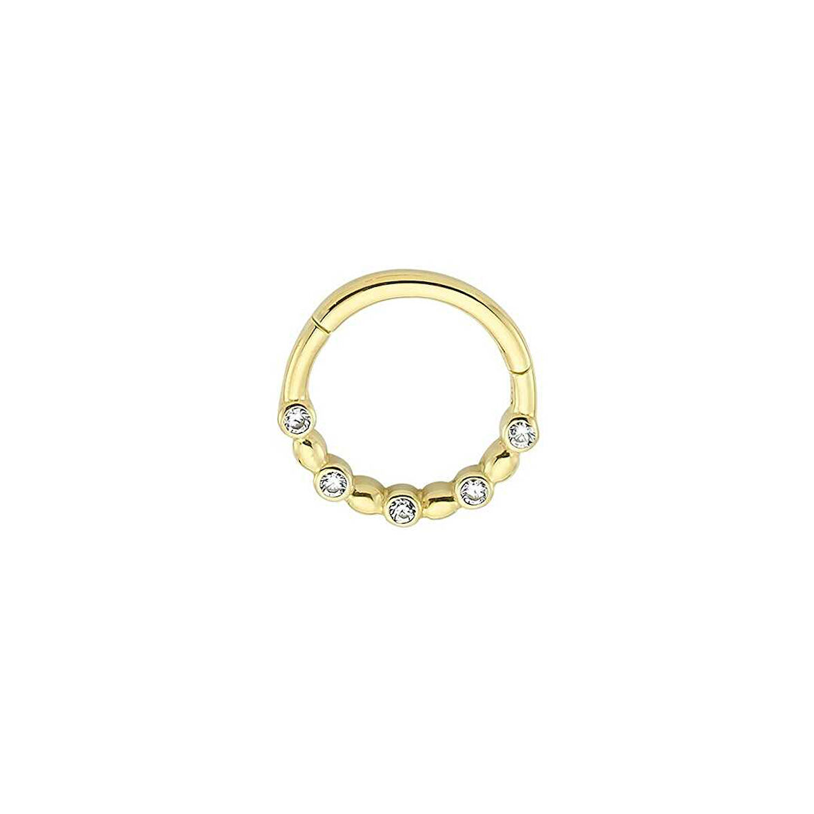 Beş Taş Helix Piercing