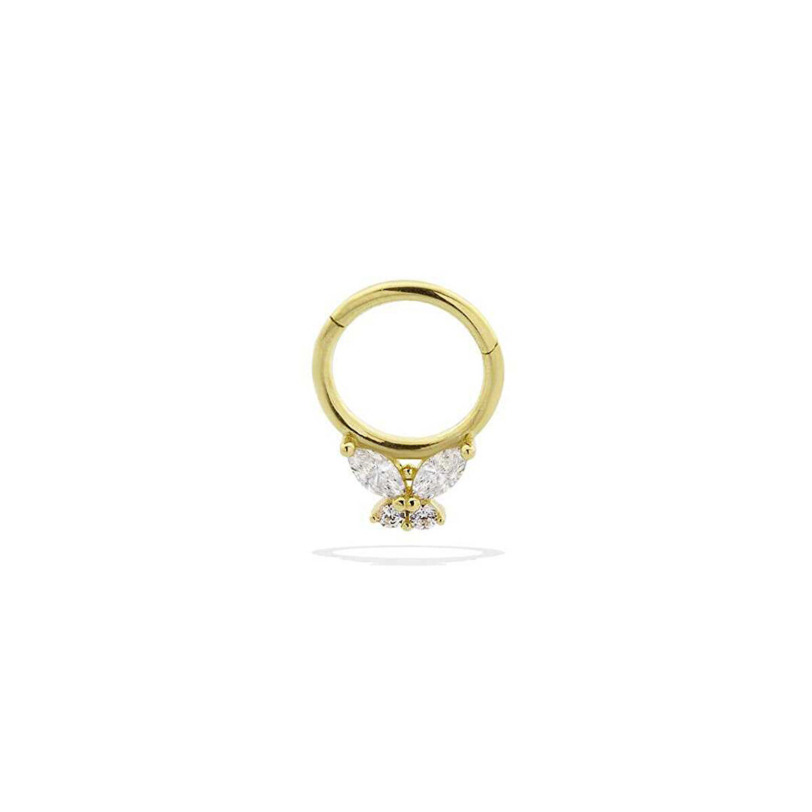 Markiz Taşlı Kelebek Helix Piercing
