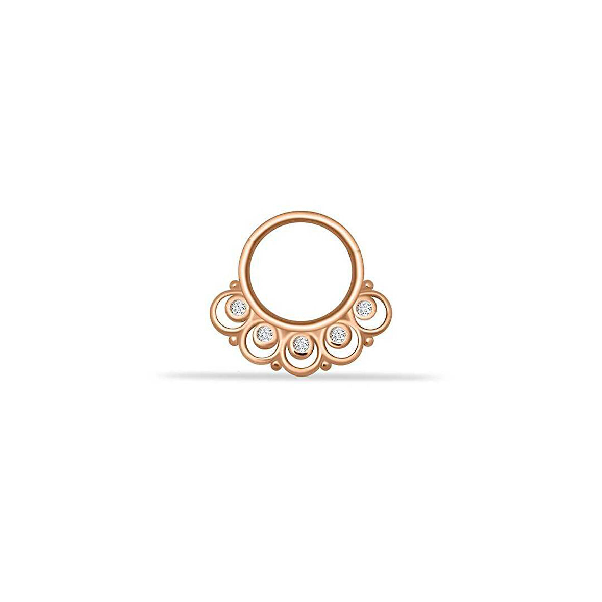 Taşlı  Ear Helix Piercing