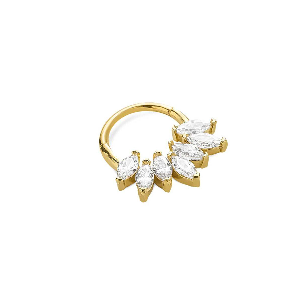 Beyaz Markizler Helix Piercing