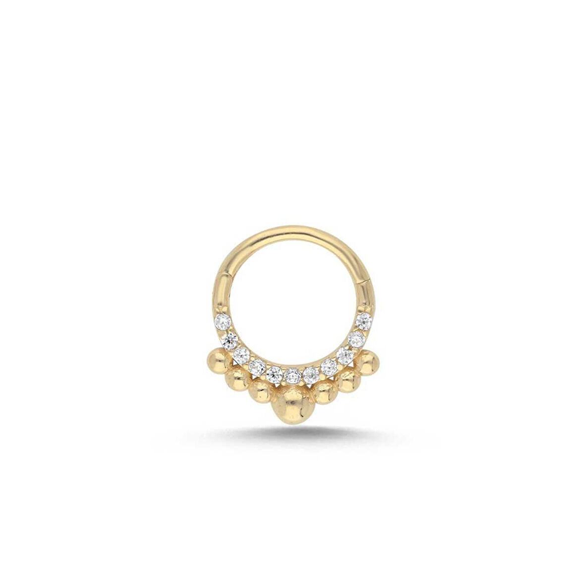 Yarımtur Toplu Helix Piercing