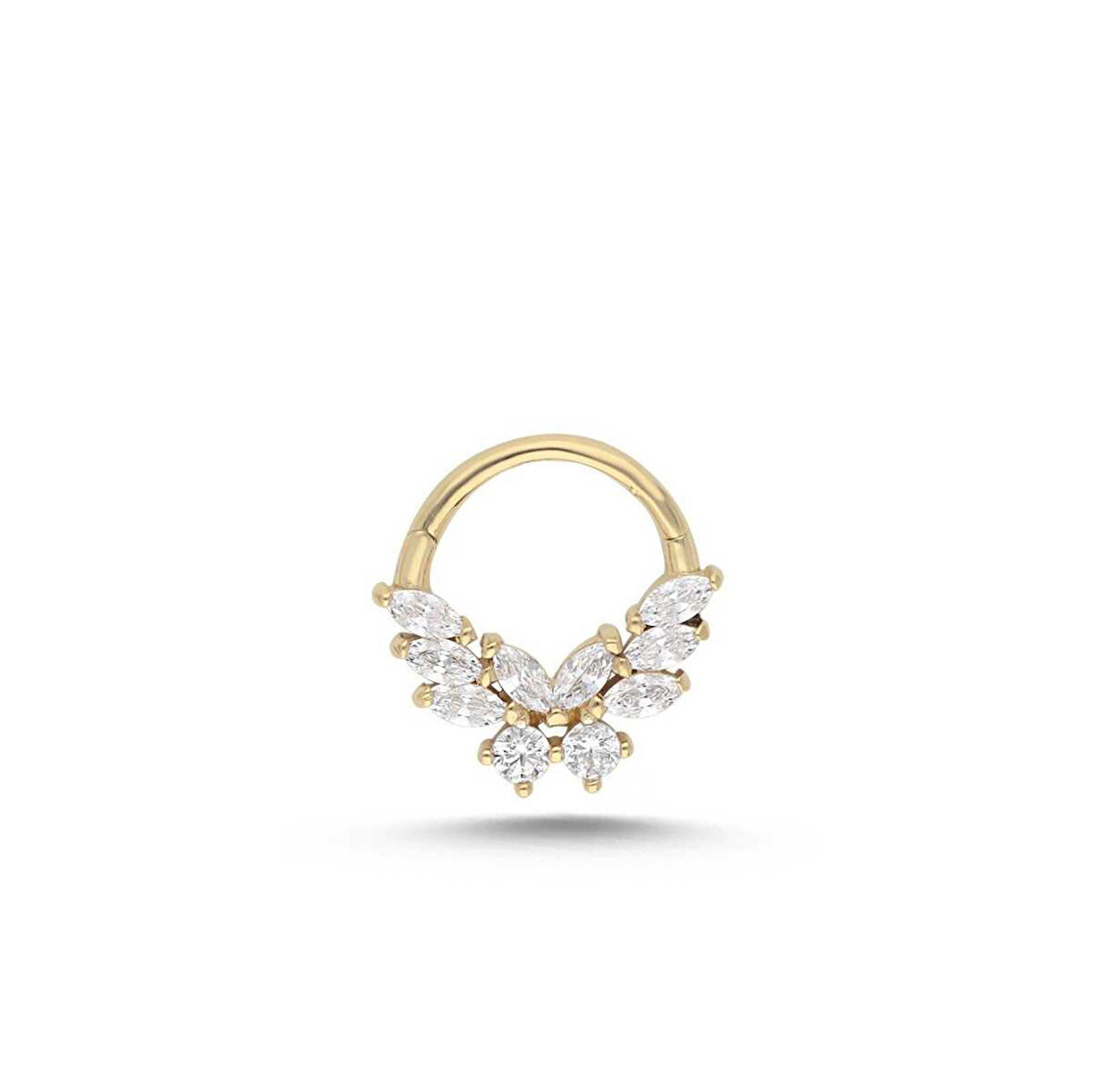 Marquises Kelebek Helix Piercing