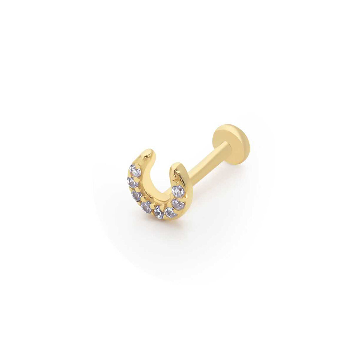 Taşlı Nal Model Tragus Piercing