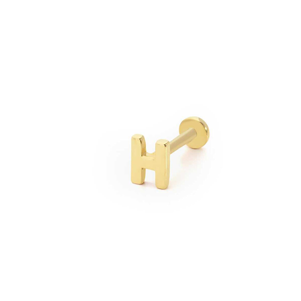 H Harfi Tragus Piercing