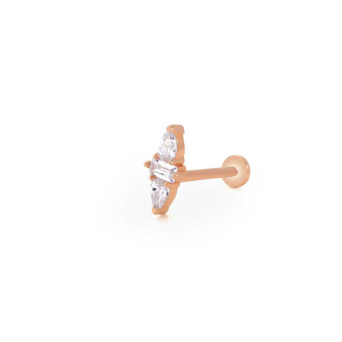 Baget & Damla Taş Tragus Piercing