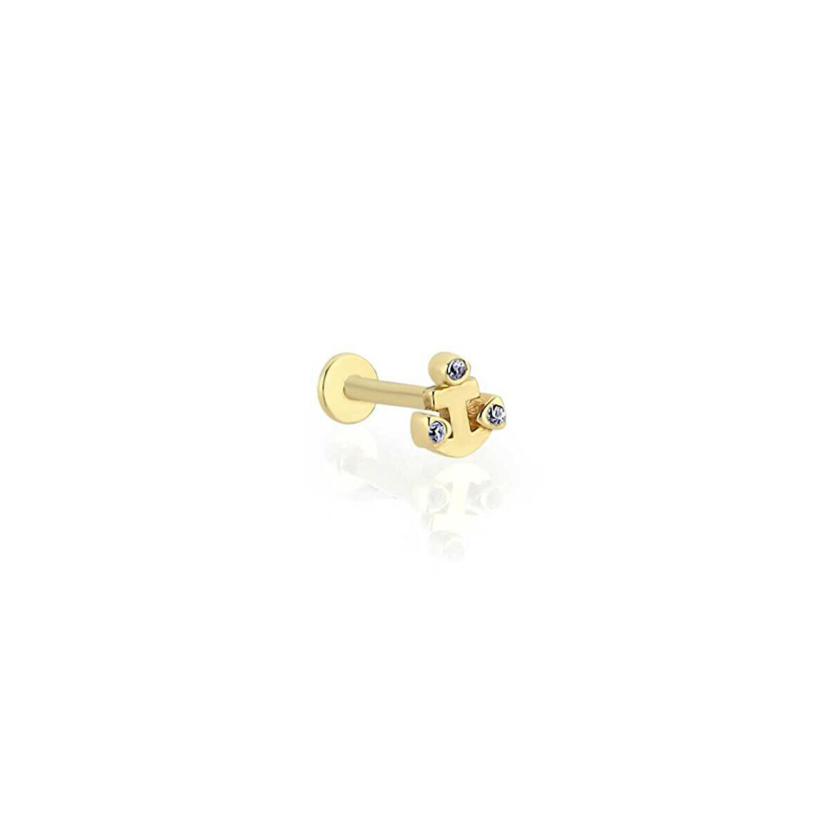 Çapa Model Taşlı Tragus Piercing