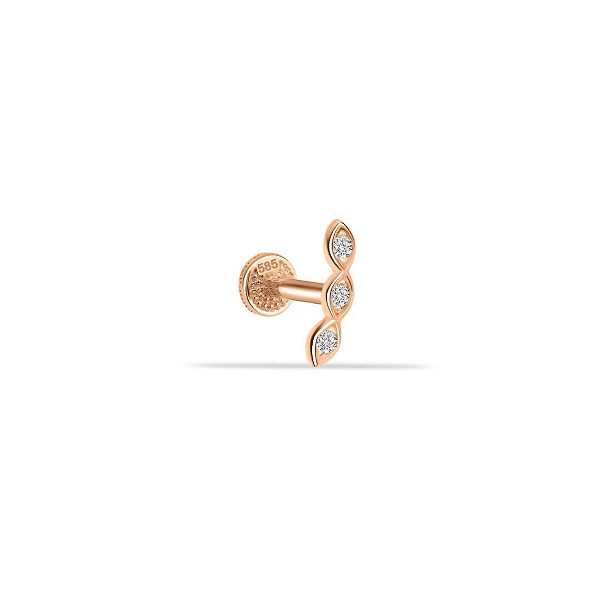 Üç Yaprak Tragus Piercing