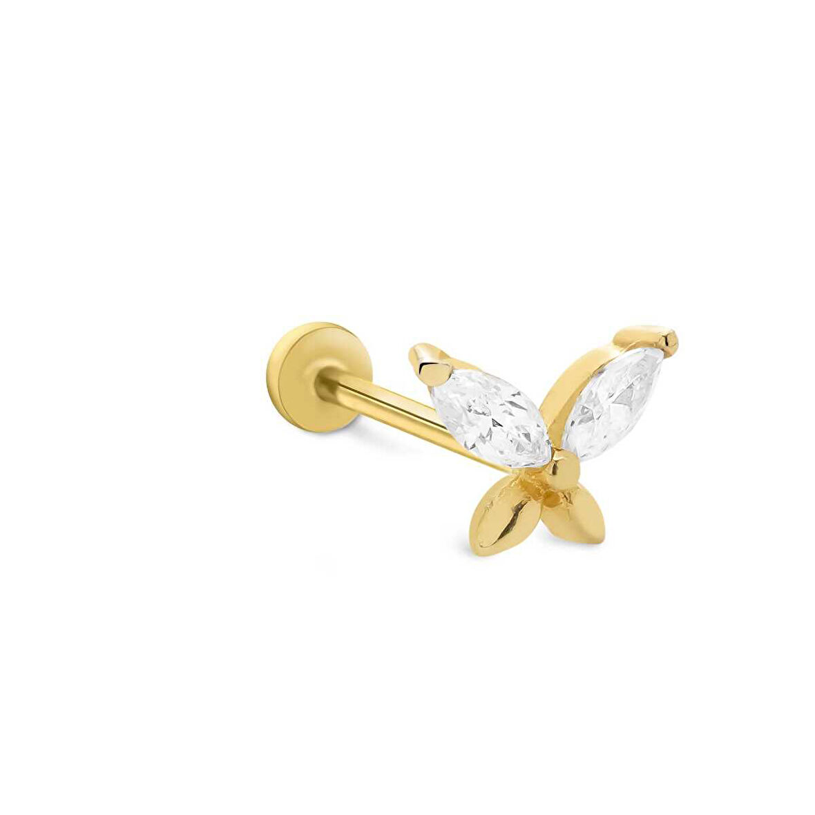 Markiz Kelebek Tragus Piercing