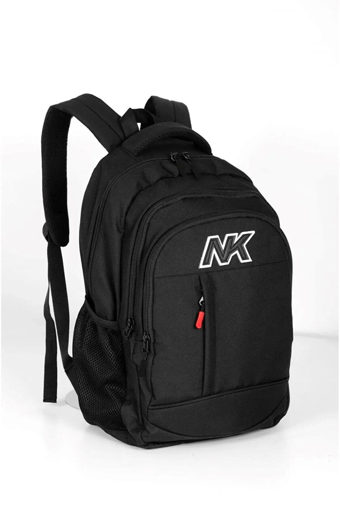 NK Siyah Unisex Okul Sırt Çantası 15' Laptop Bölmeli Çanta-9001