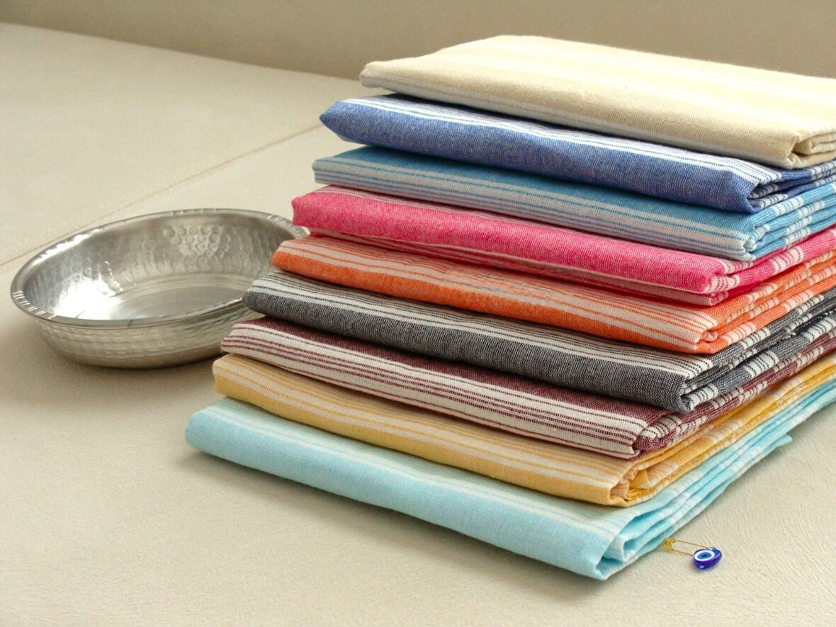 GRVTANIUM %80 Pamuk 175x96cm Peştemal Püsküllü Banyo,Plaj,Hamam Havlusu M1