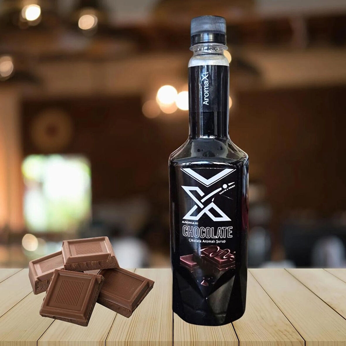 Aromax Çikolata Aromalı Kahve,Milkshake,Dondurma Şurubu – 700 ml