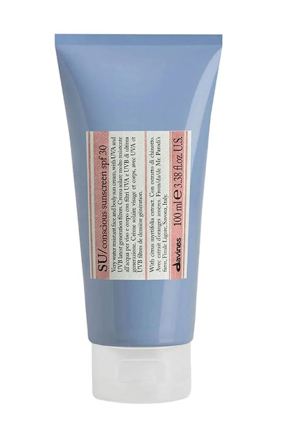 Davines SU Conscious Sunscreen SPF 30 Güneş Kremi 100 ml