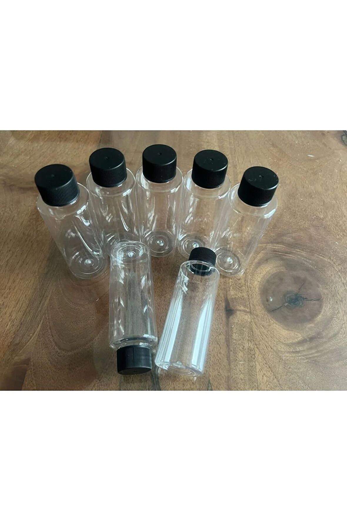 100 ML 10 Adet Sert Plastik Boya Kabı Seti