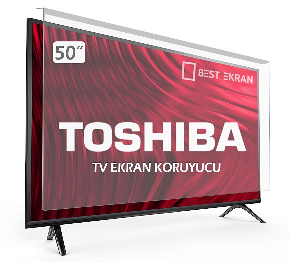 Toshiba 50QL5D63DT Tv Ekran Koruyucu - Toshiba 50" inç  Tv Ekran Koruyucu