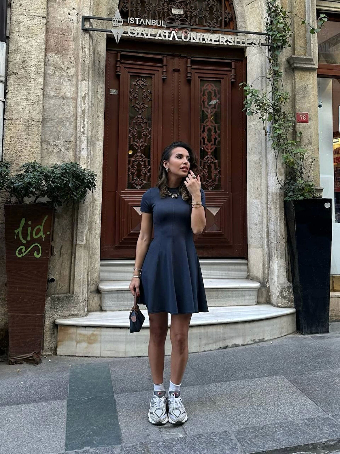 Füme Super Mini Kadın Elbise
