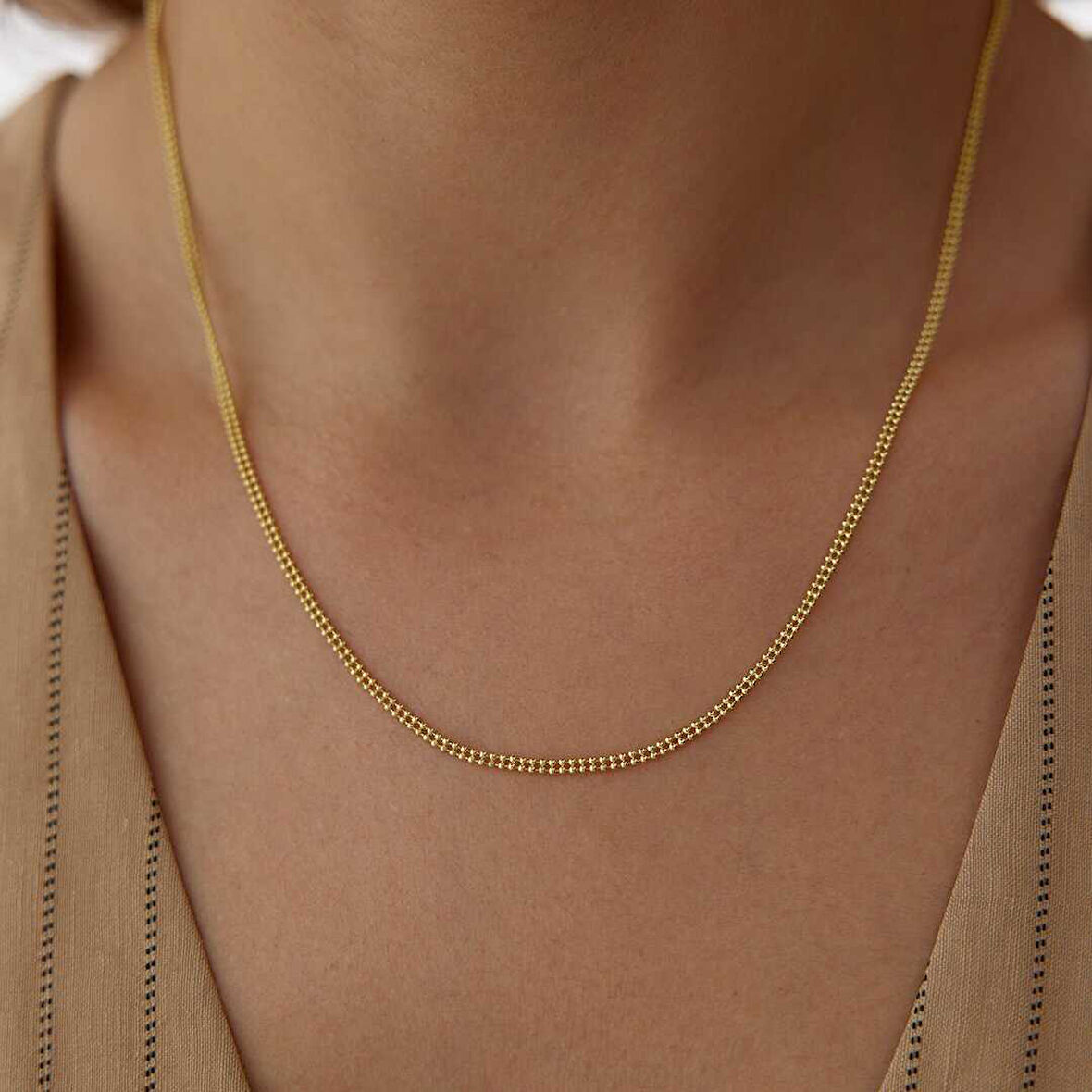 Çift Sıra Top Zincir