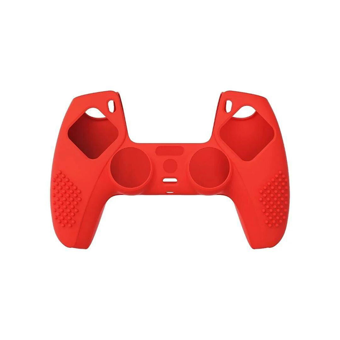 Cosmostech PS4 Controller Joystick Oyun Kolu Gamepad Uyumlu - Silikon Koruyucu Cover Kırmızı