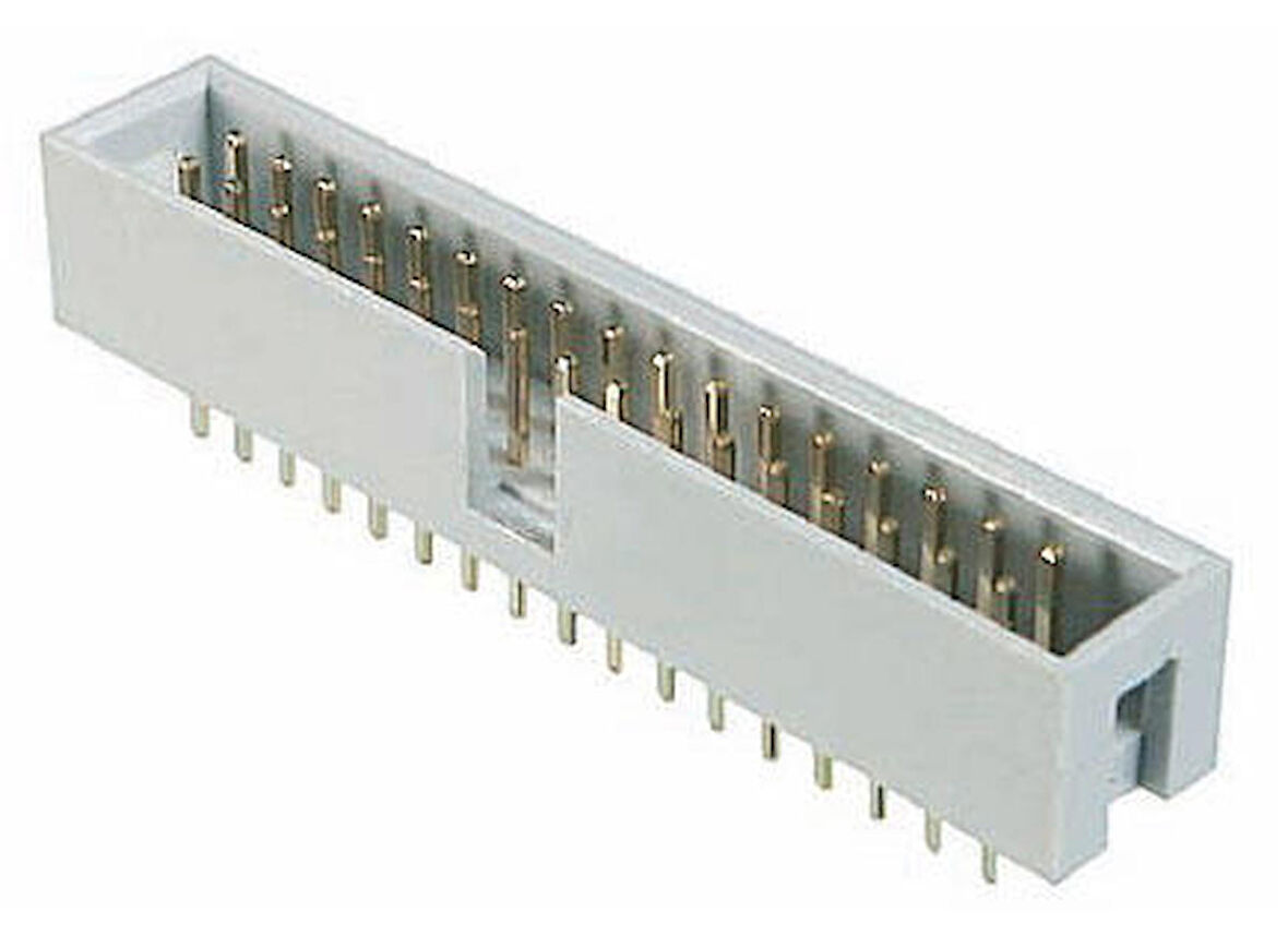 Digitus AWHW 50G-0202-T 50 Pin 2.54mm x 2.54mm Erkek Kilitsiz Düz Konnektör