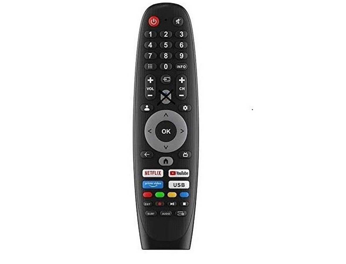 Senna 55SNF9000U Googlee Tv Kumandası-Mikrofonsuz