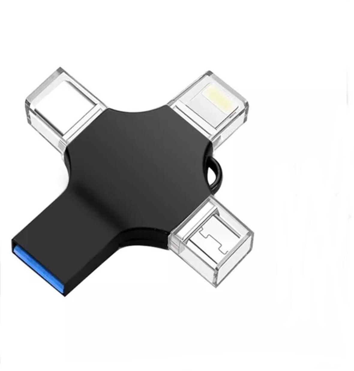 Usb 3.0 3 in 1 Type C-Lightning-Micro Usb Otg 