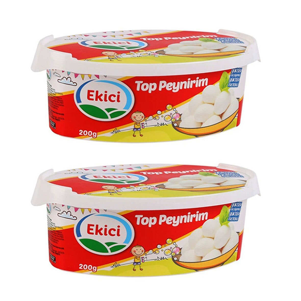 Ekici Top Peynirim 200 gr x 2 Adet