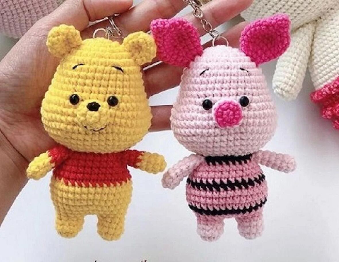 WİNNİE THE POOH VE PİGLET ANAHATARLIK SETİ