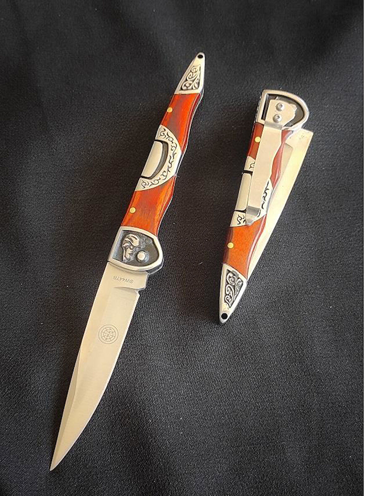 Swat Avcı Köpeği Model Çakısı Kahverengi