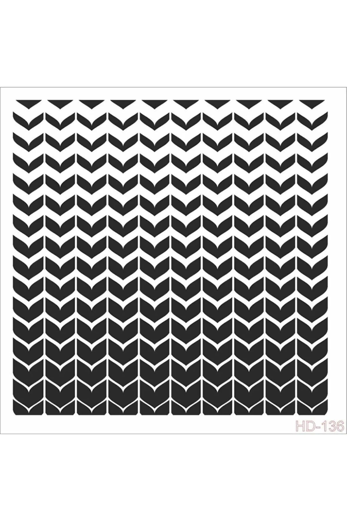Hd136 Home Dekor Stencil 45x45