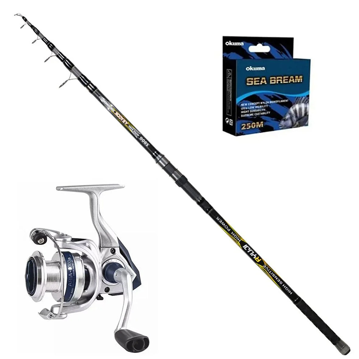 Okuma Aria 6000 - Ryuji Aragon 390cm Surf Olta Seti
