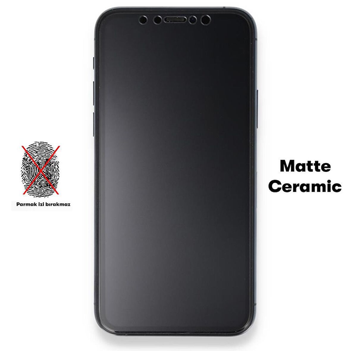 İphone 14 Pro Max Mat Seramik Esnek Ekran Koruyucu 