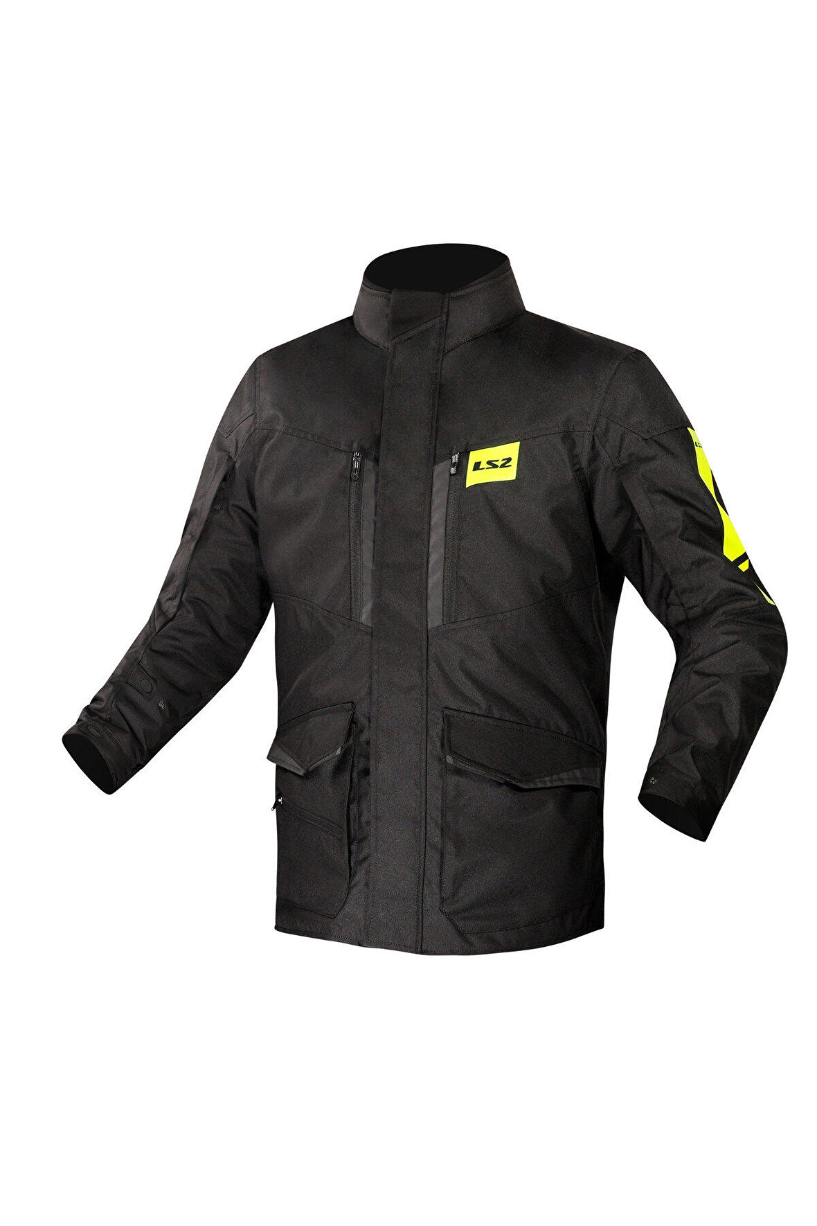 LS2 METROPOLIS EVO MONT SİYAH-NEON SARI