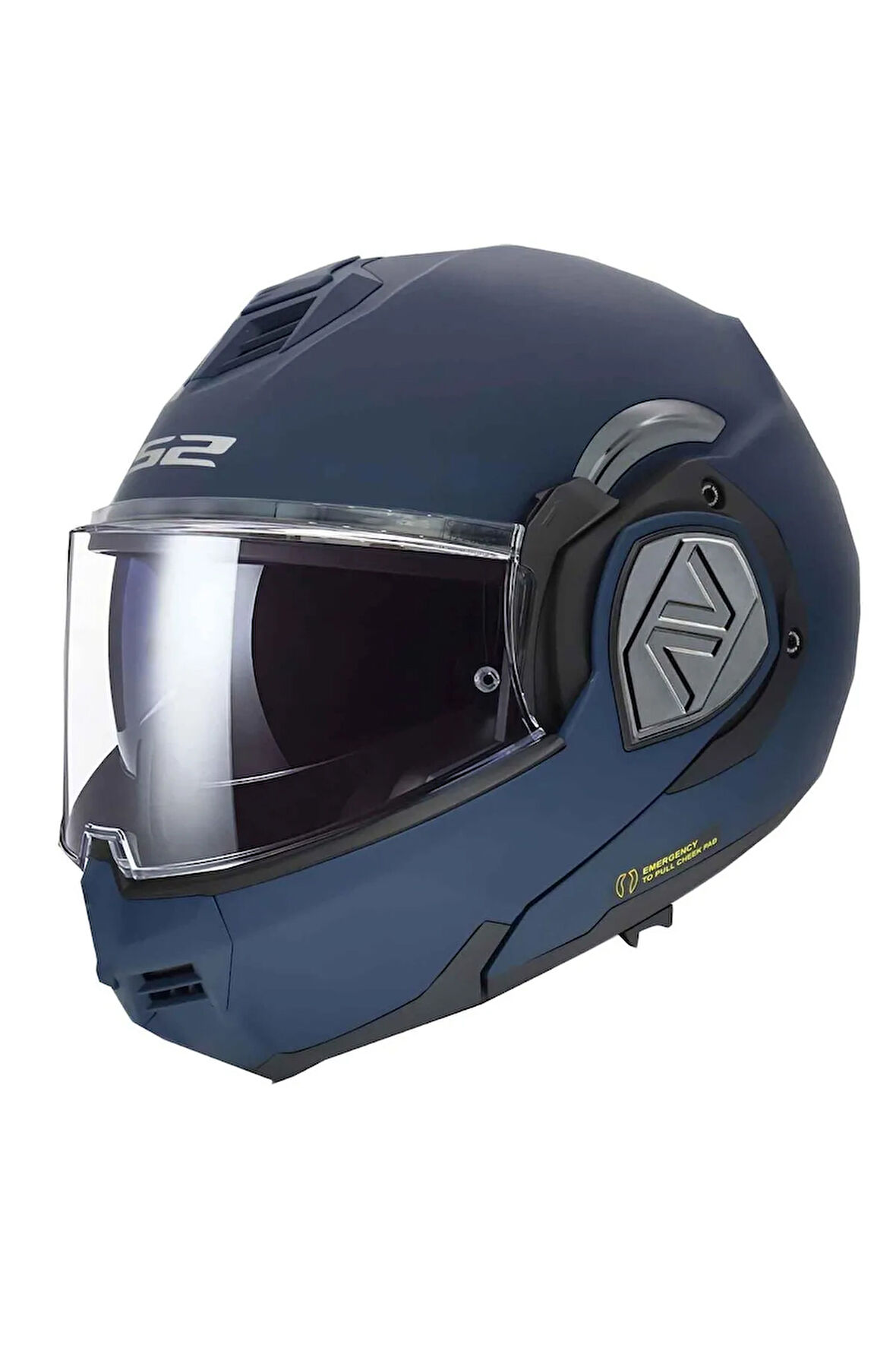 Advant Çene Açılır Kask Mat Navy Mavi