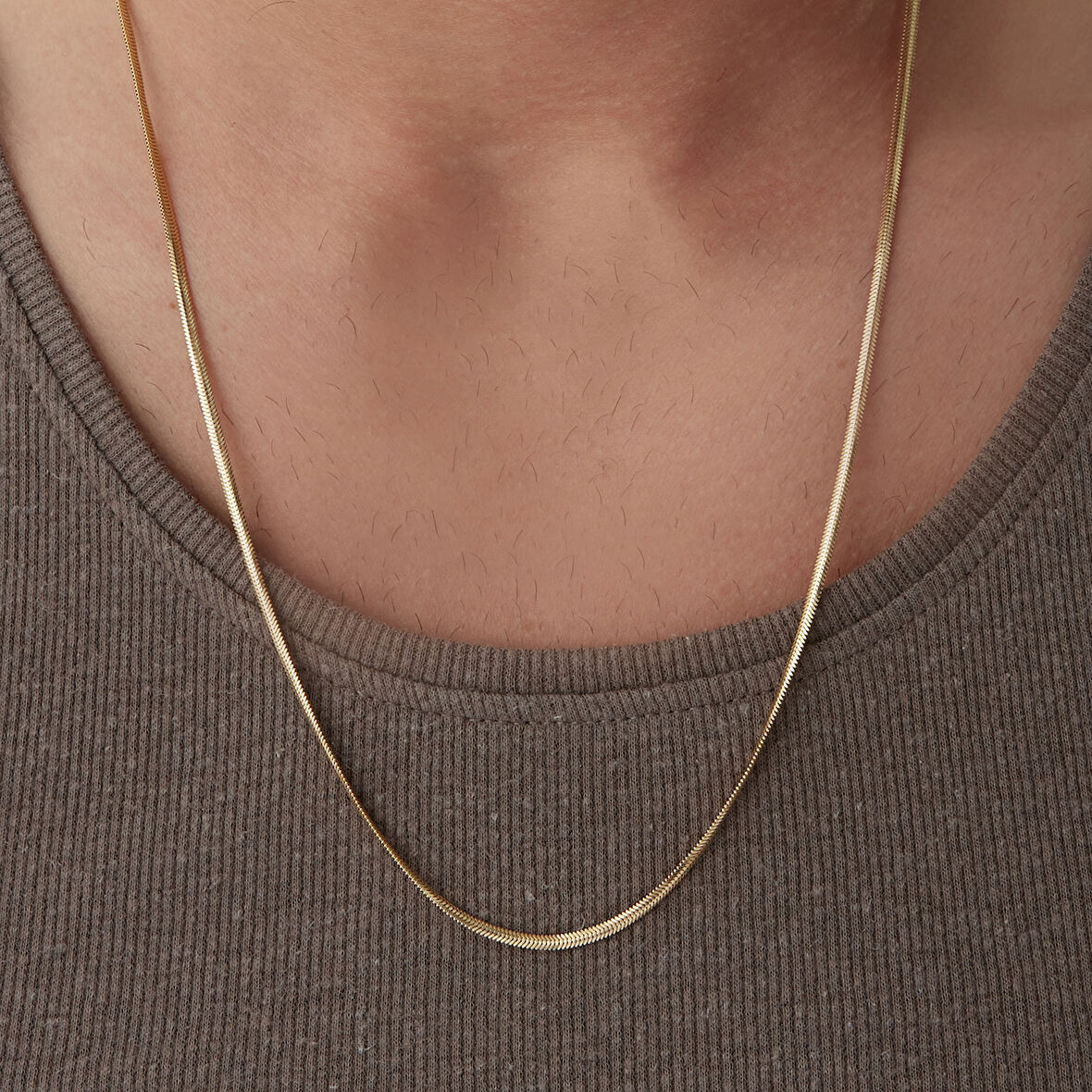 Balık Sırtı Erkek Zincir