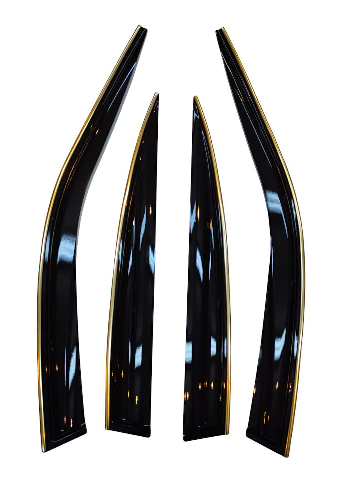 Honda Jazz Gold Kromlu Cam Rüzgarlığı  2014-2019 Arası