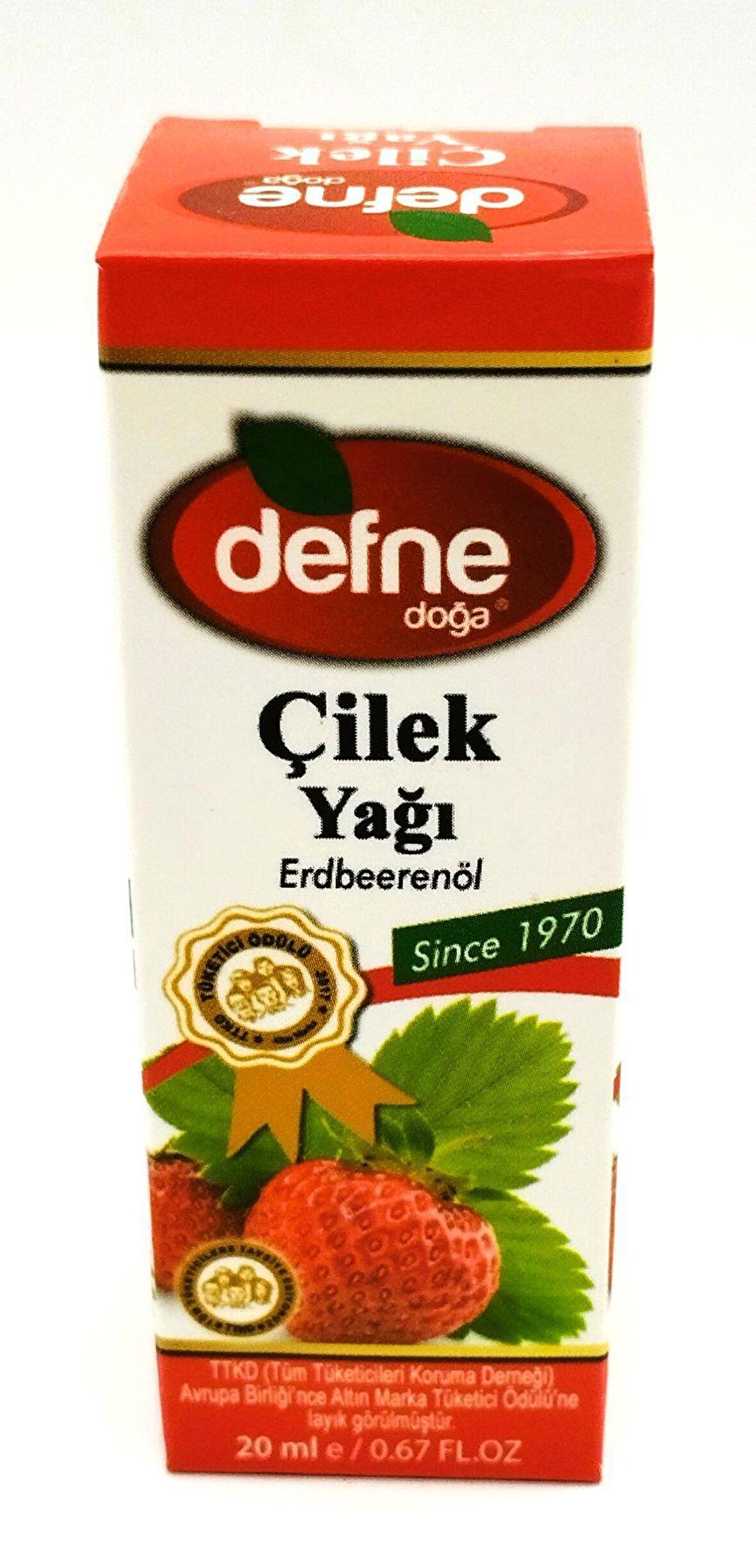 Defne Doğa Çilek Yağı 20 ml 