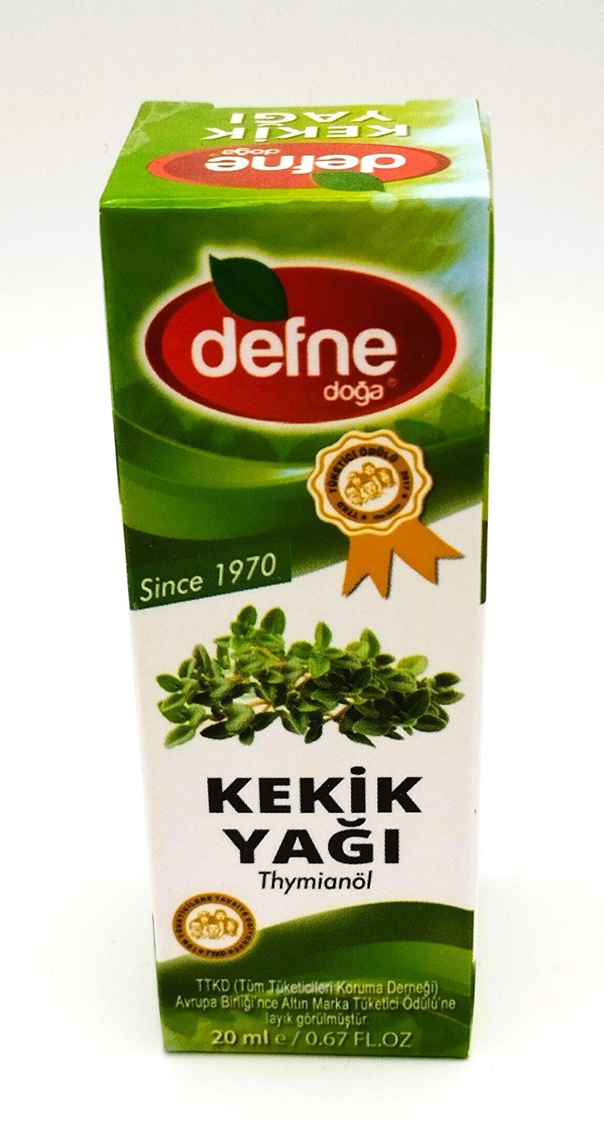 Defne Doğa Kekik Yağı 20 ml