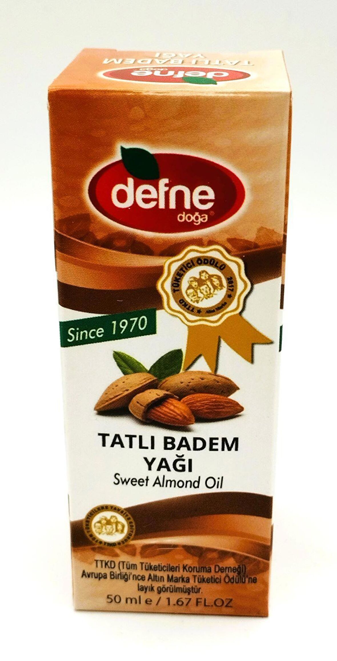 Defne Doğa Tatlı Badem Yağı 50 ml