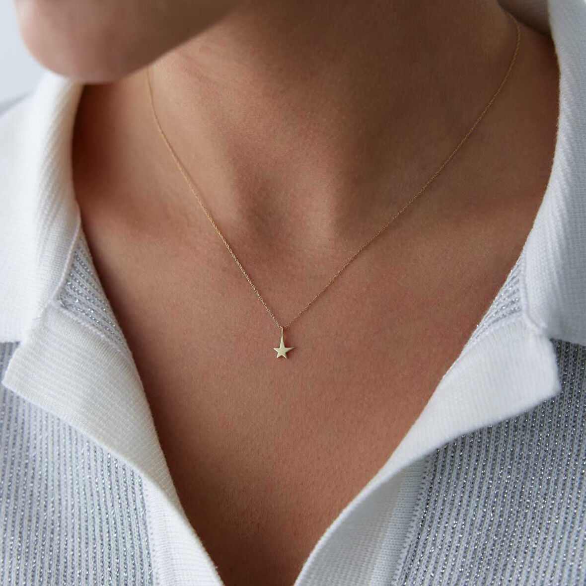 Mini Yıldız Kolye