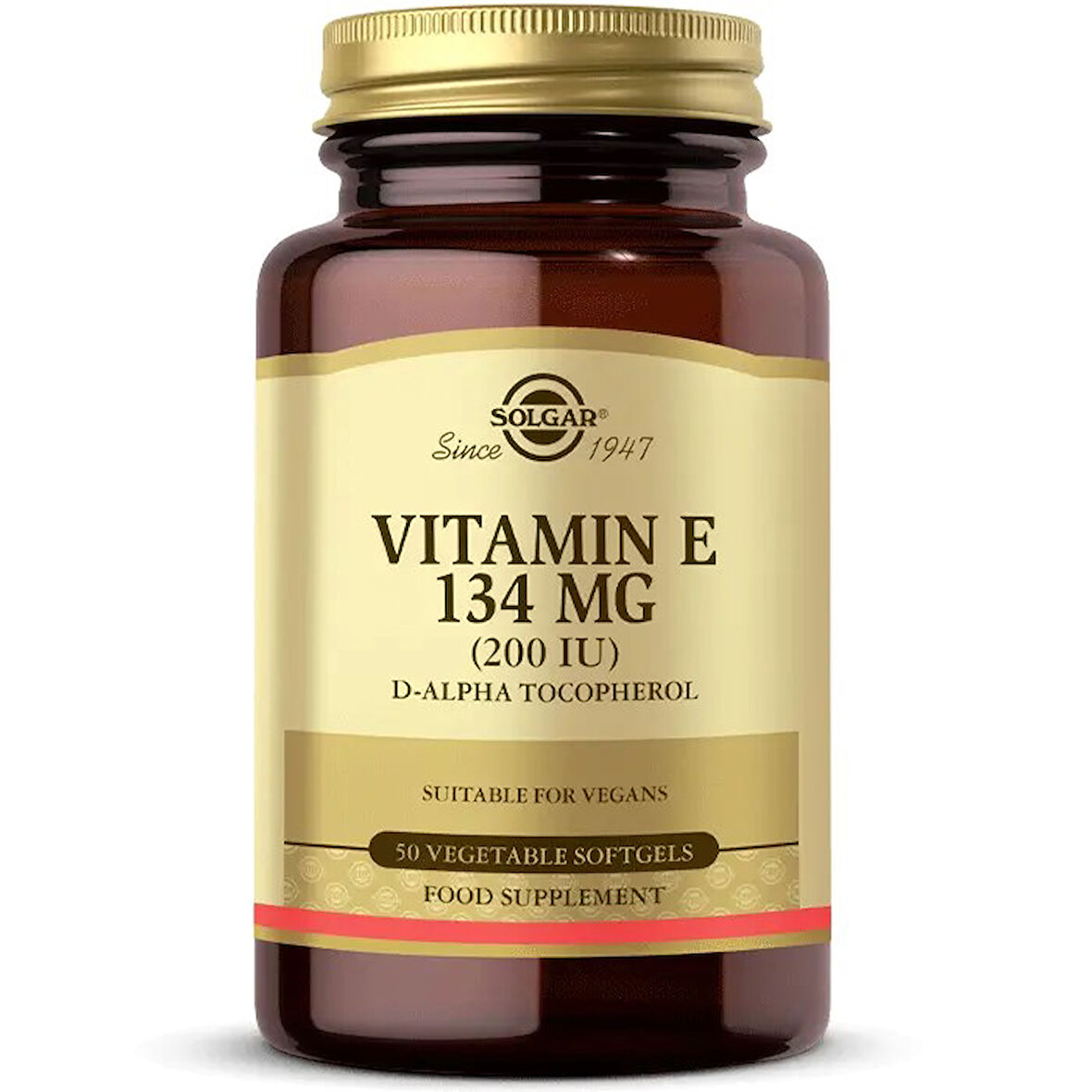 Solgar Vitamin E 200 IU 50 Kapsül