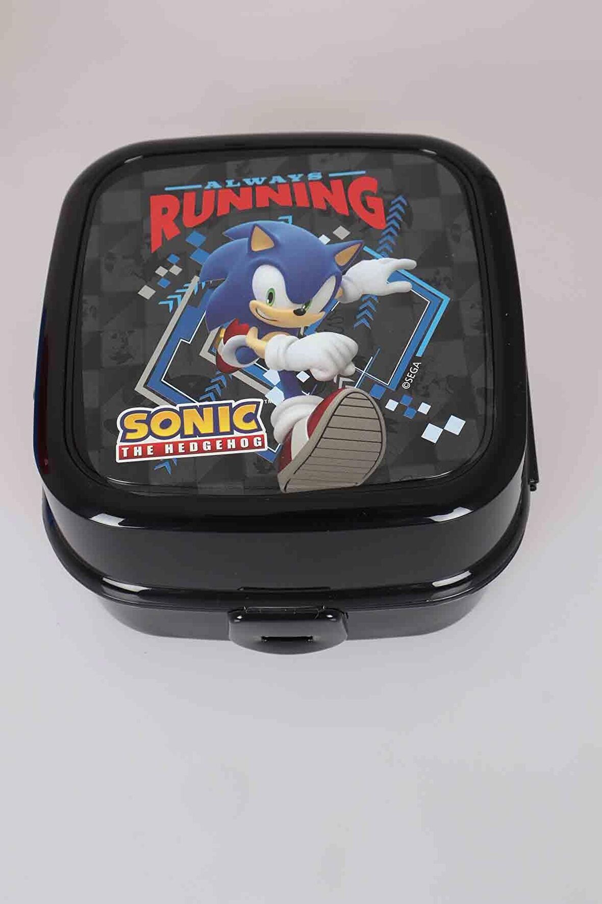 LİSANSLI SONIC 2 KATLI BESLENME KUTUSU / LUNCH BOX