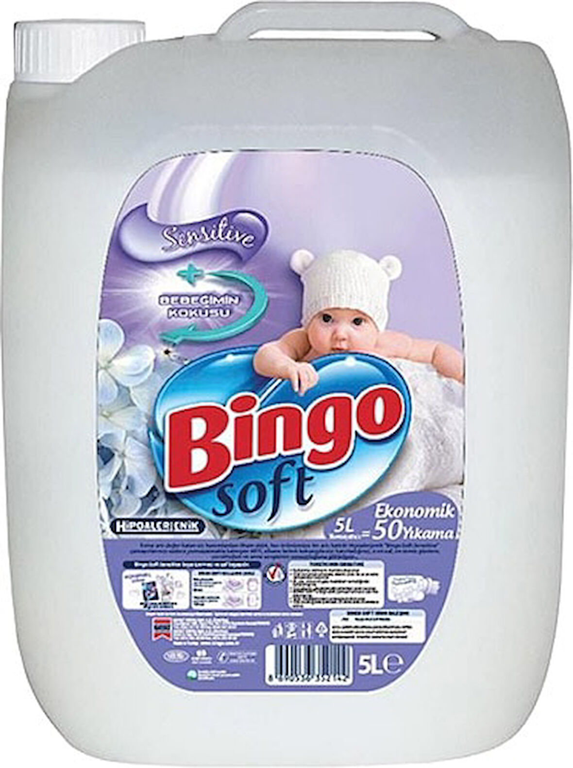 BİNGO SOFT SENSİTİV 5LT BİNGO