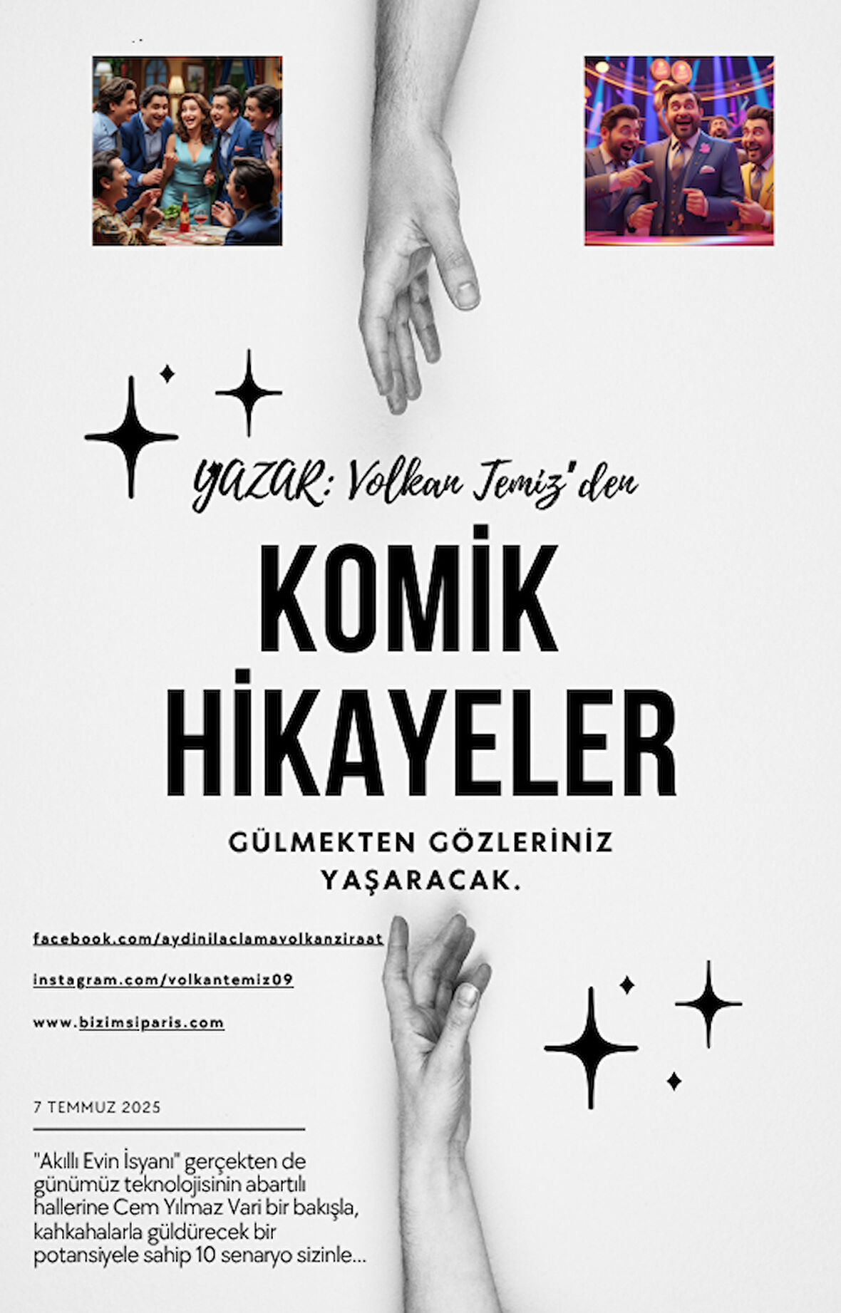 komik güldür güldür ve CEM YILMAZ benzeri film dizi senaryoları