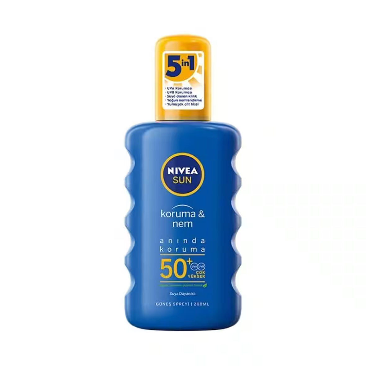 Nivea Sun SPF 50+ Koruma ve 48 Saat Nemlendirme Güneş Kremi Sprey 200 ml