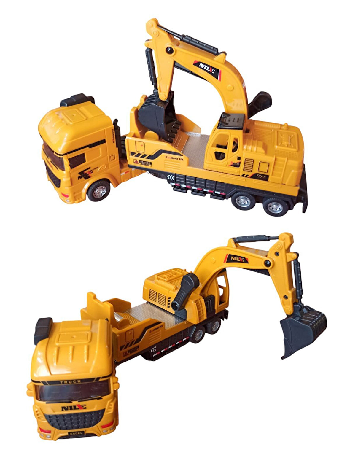 Sürtmeli Oyuncak Kamyon Kepçe - 26 cm