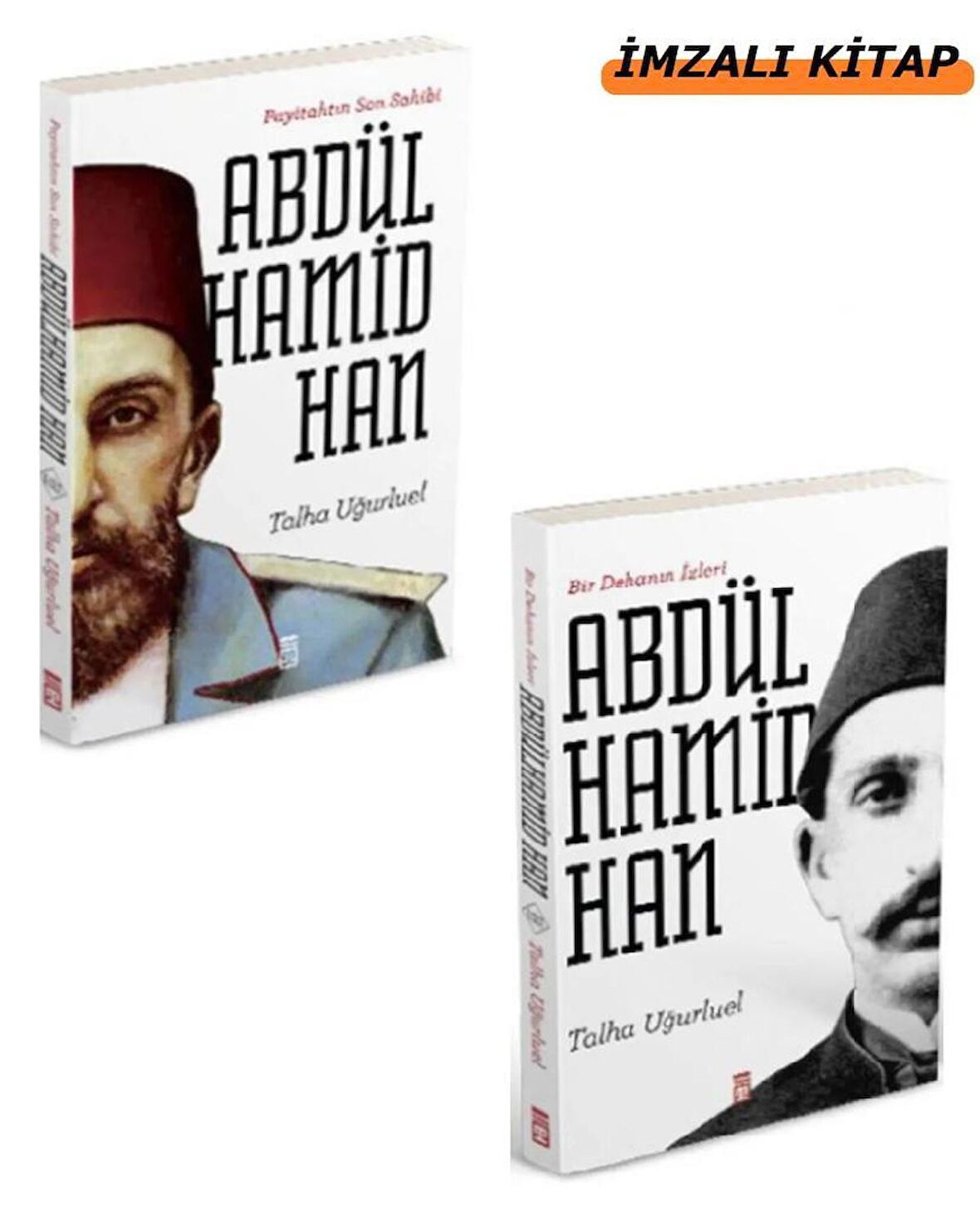 Talha Uğurluel 2. Abdülhamid Han Seti 2 Kitap **İMZALI** (Payitahtın Son Sahibi + Bir Dehanın İzleri) 